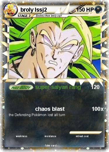 Pokemon broly lssj2