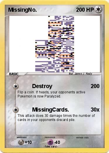 Pokemon MissingNo.