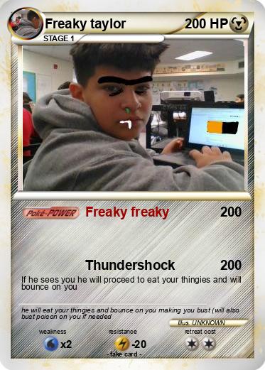 Pokemon Freaky taylor