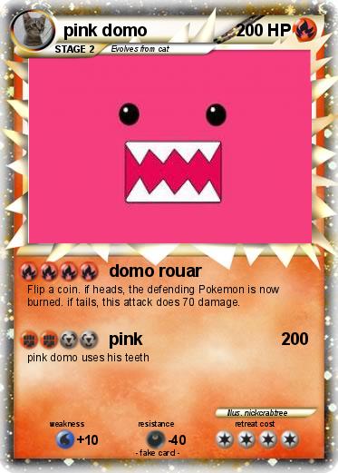 Pokemon pink domo