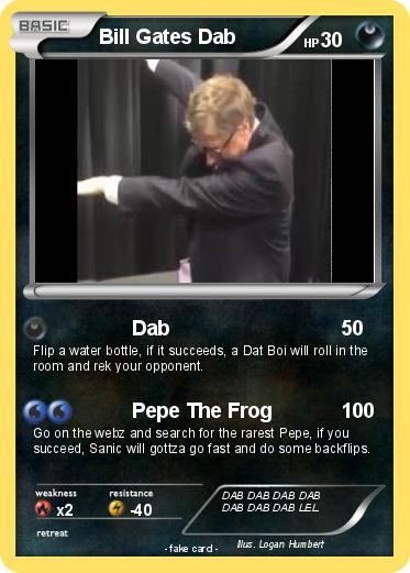 Pokemon Bill Gates Dab