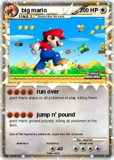 Pokemon big mario