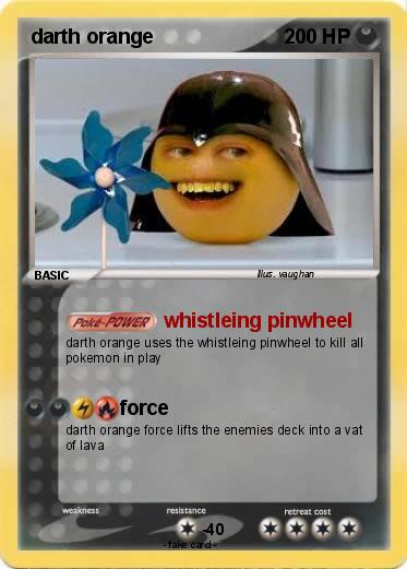 Pokemon darth orange