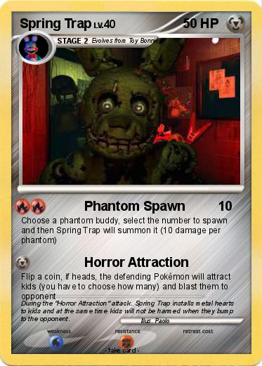 Pokemon Spring Trap