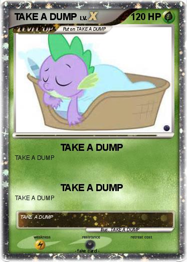 Pokemon TAKE A DUMP