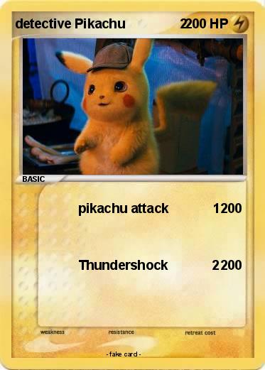 Pokemon detective Pikachu               2