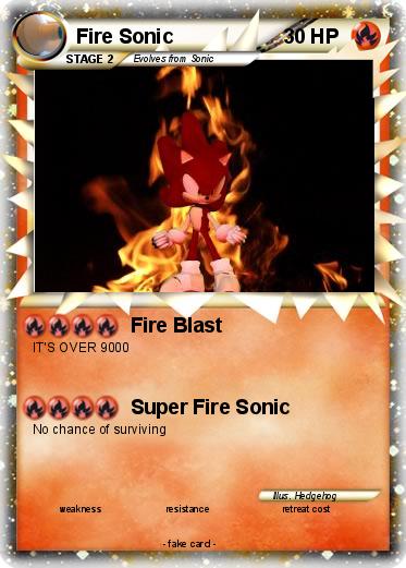 Pokemon Fire Sonic