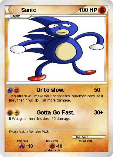 Pokemon Sanic