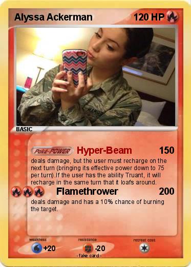 Pokemon Alyssa Ackerman