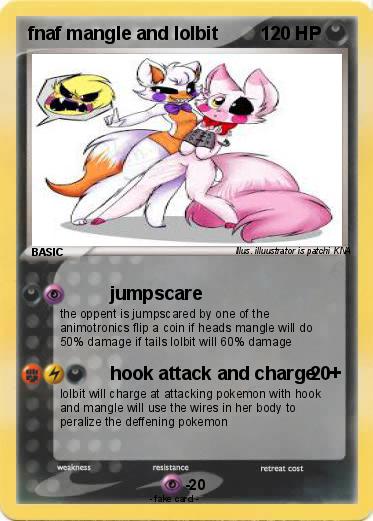 Pokemon fnaf mangle and lolbit