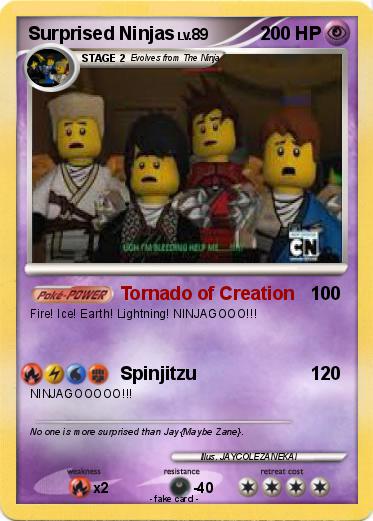 Pokemon Surprised Ninjas