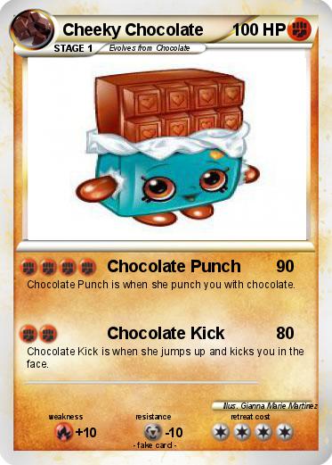 Pokemon Cheeky Chocolate