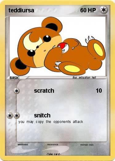 Pokemon teddiursa
