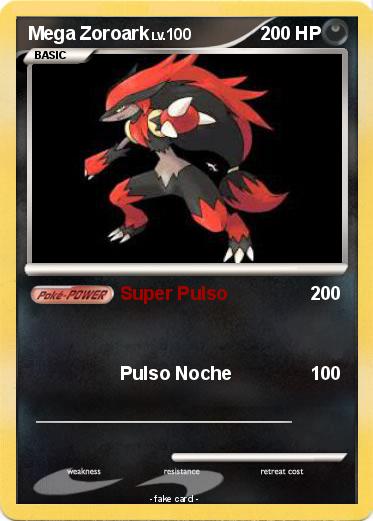 Pokemon Mega Zoroark