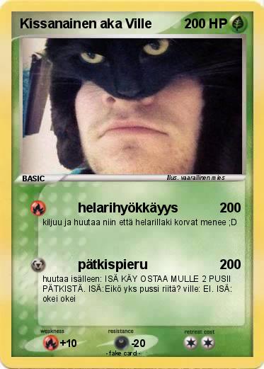 Pokemon Kissanainen aka Ville