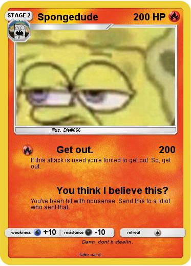 Pokemon Spongedude