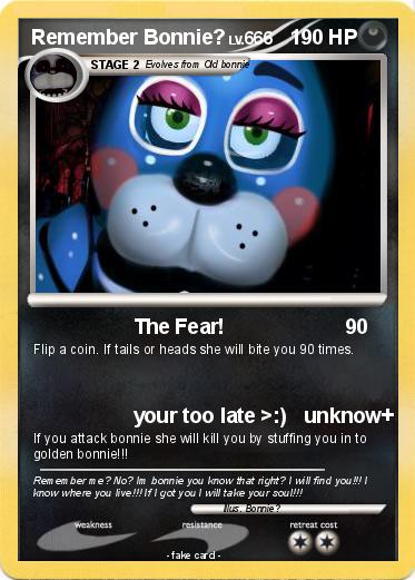 Pokemon Remember Bonnie?