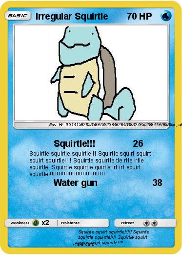 Pokemon Irregular Squirtle