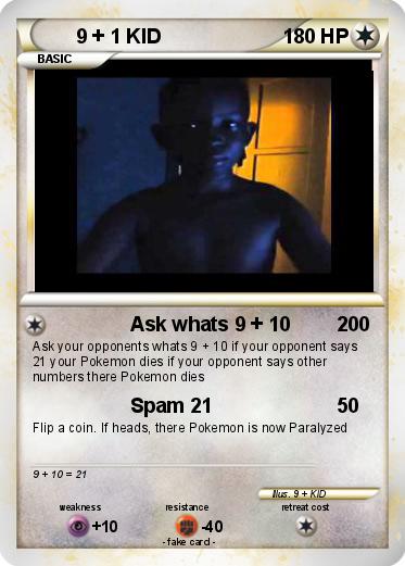 Pokemon 9 + 1 KID