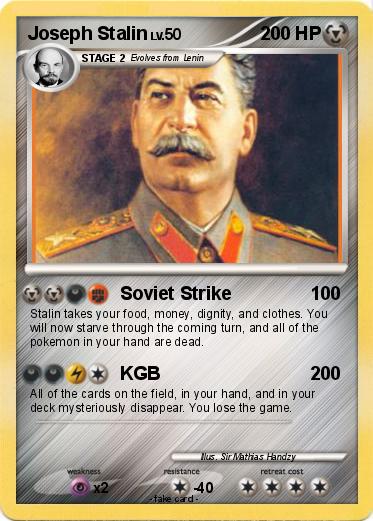 Pokemon Joseph Stalin