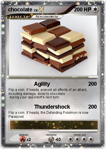 Pokemon chocolate