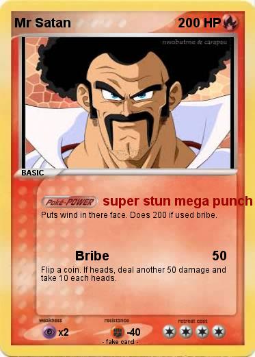 Pokemon Mr Satan