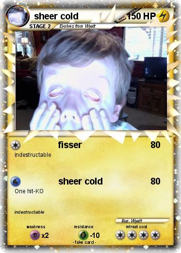 Pokemon sheer cold