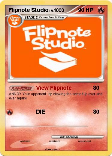 Pokemon Flipnote Studio