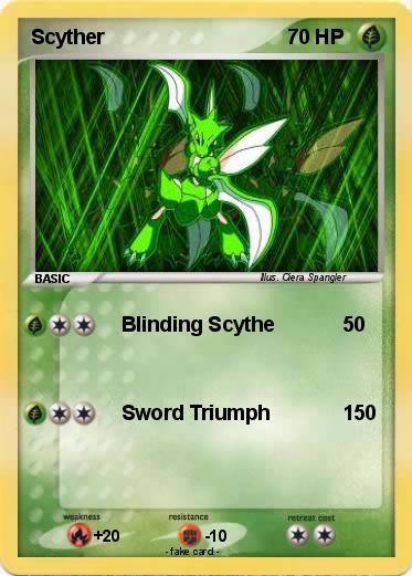 Pokemon Scyther