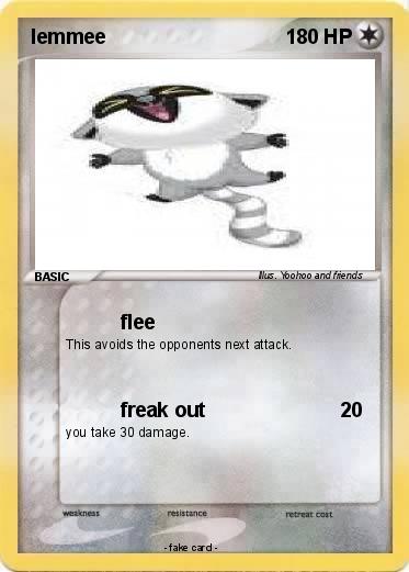 Pokemon lemmee