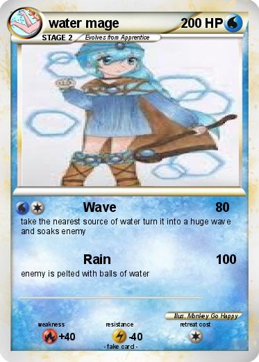 Pokemon water mage