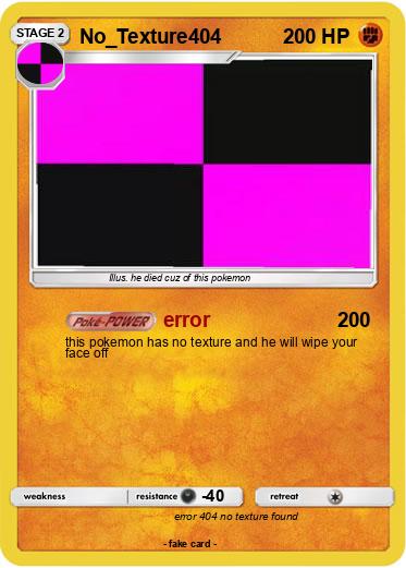 Pokemon No_Texture404