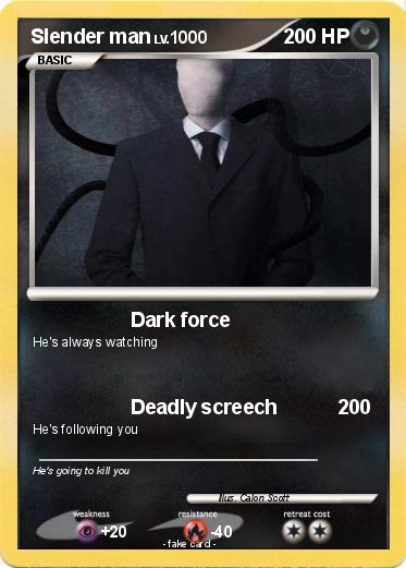 Pokemon Slender man