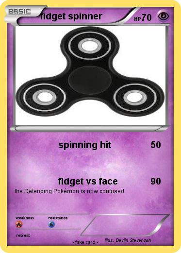 Pokemon fidget spinner