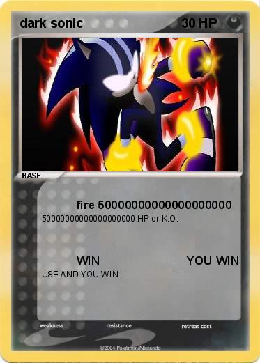 Pokemon dark sonic