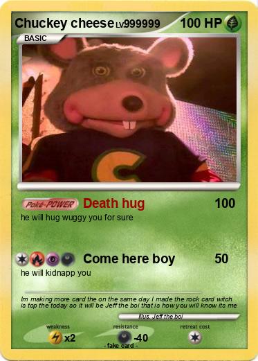 Pokemon Chuckey cheese