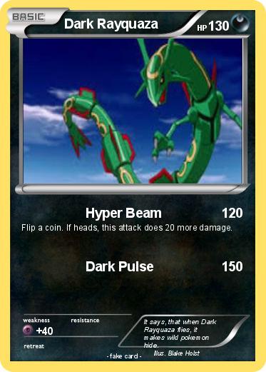 Pokemon Dark Rayquaza