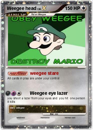 Pokemon Weegee head