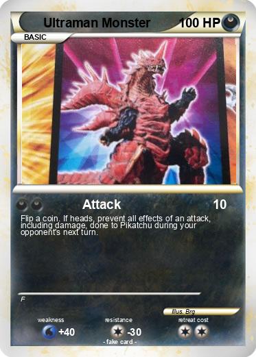 Pokemon Ultraman Monster