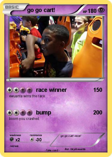 Pokemon go go cart!