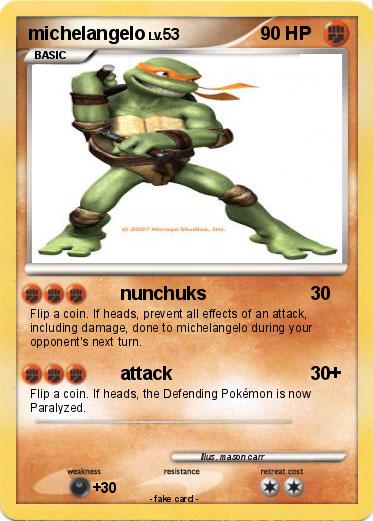 Pokemon michelangelo
