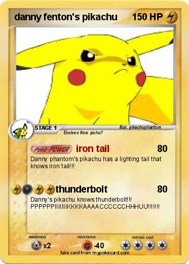 Pokemon danny fenton's pikachu
