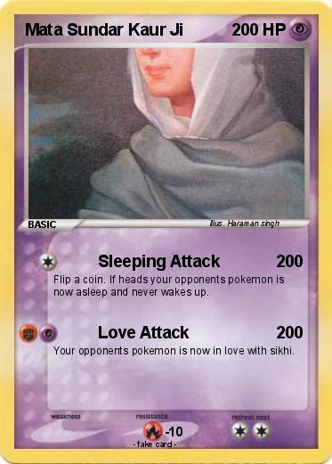 Pokemon Mata Sundar Kaur Ji