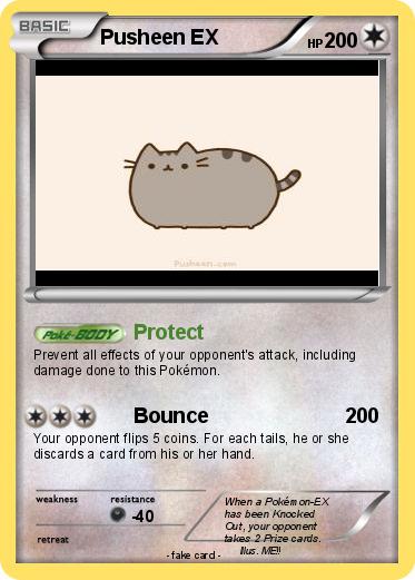 Pokemon Pusheen EX
