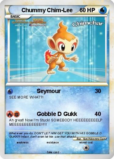 Pokemon Chummy Chim-Lee