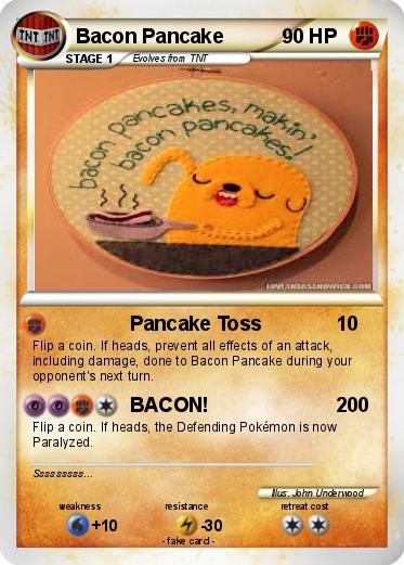 Pokemon Bacon Pancake