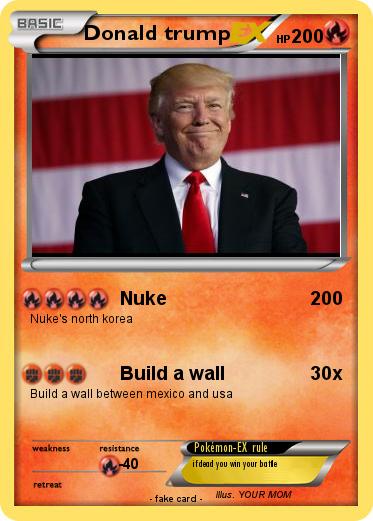Pokemon Donald trump