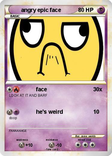 Pokemon angry epic face