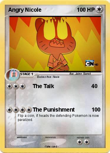 Pokemon Angry Nicole