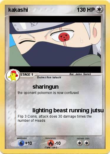 Pokemon kakashi